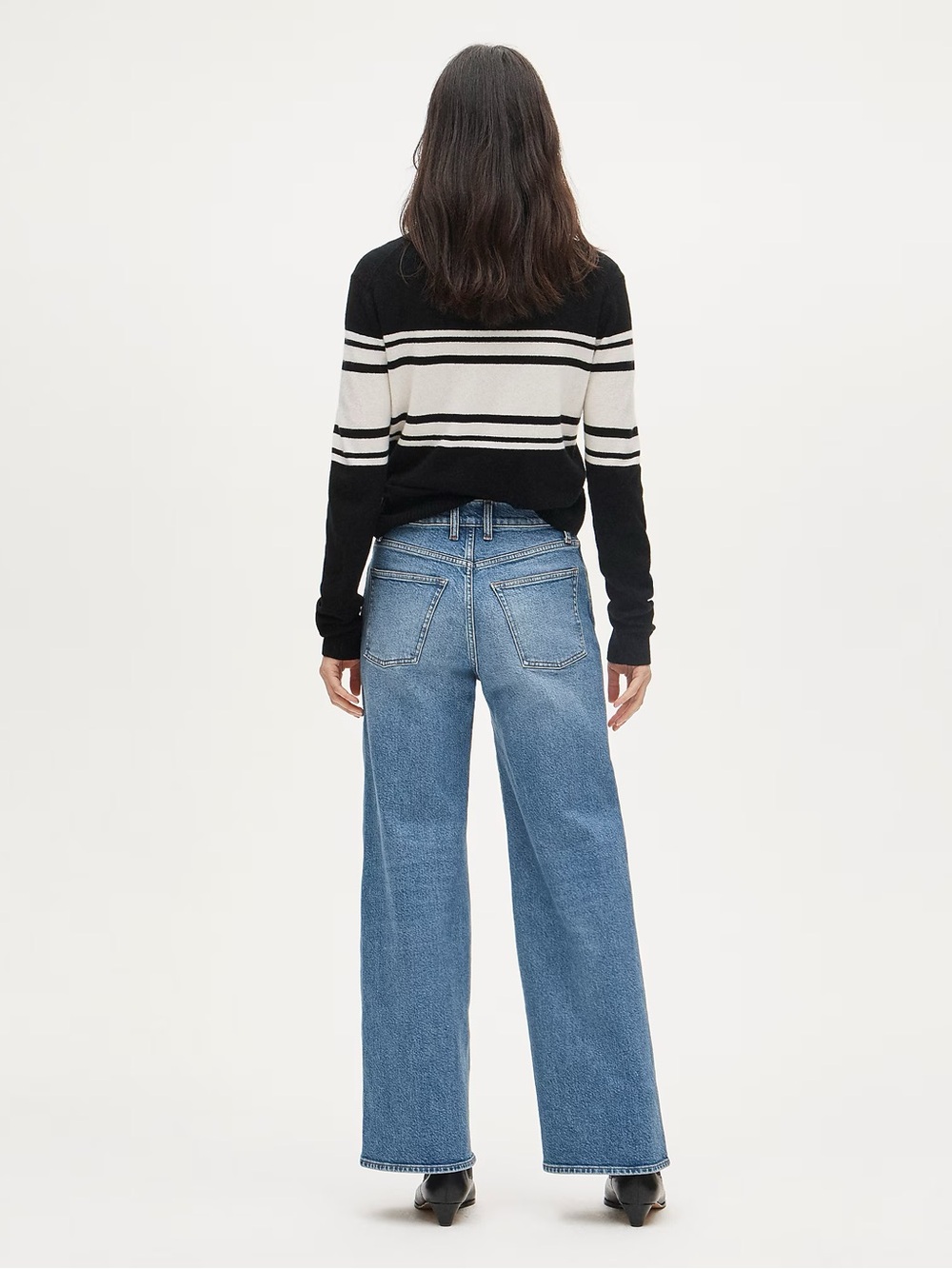 J. Crew Light Blue Wide-Leg High-Rise Jeans - Picture 3 of 5